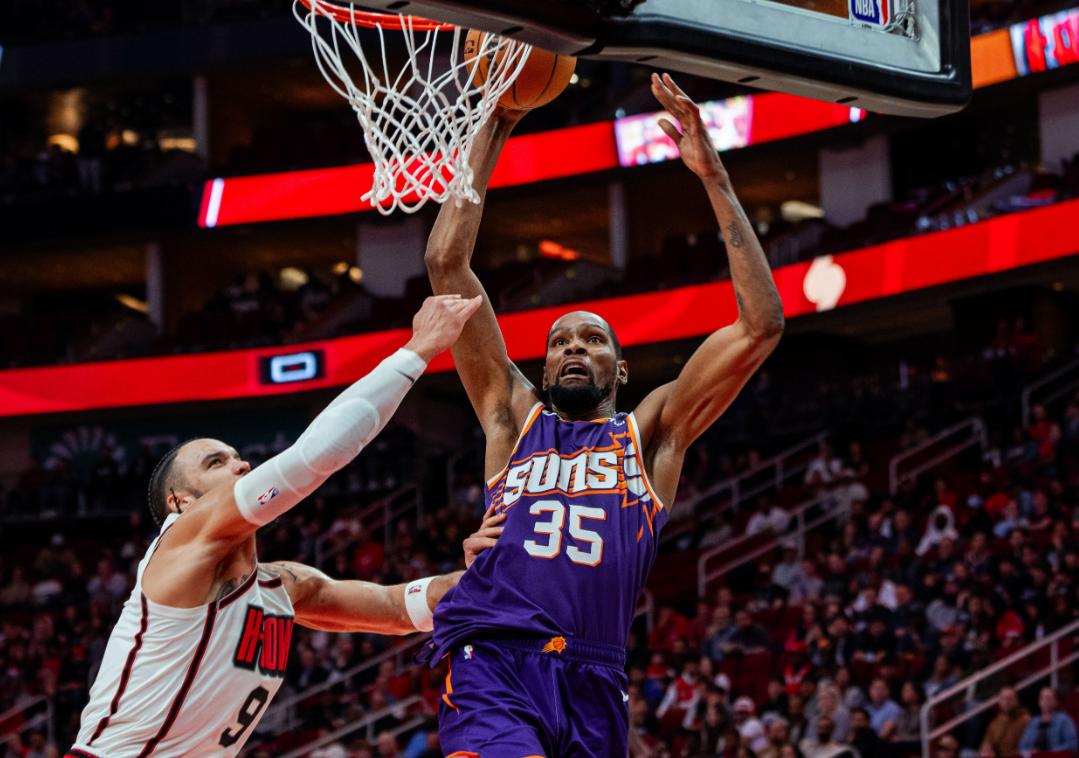 湖人横扫火箭，杜兰特高光表现