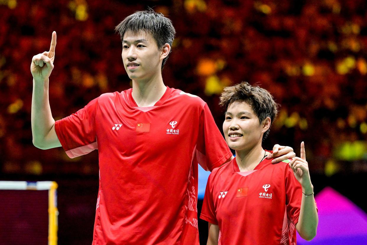 中国羽毛球队完胜韩国羽毛球队，陶菲克绝境逆转的简单介绍
