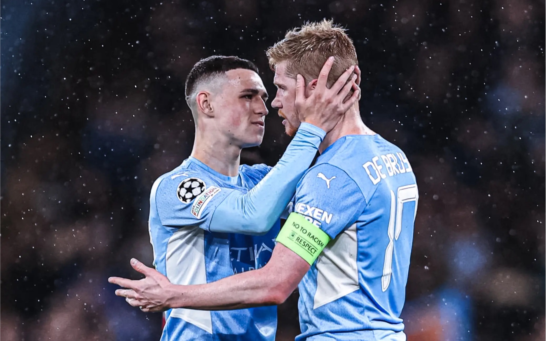 包含曼城轻取马德里竞技，孔德扛起全队的词条